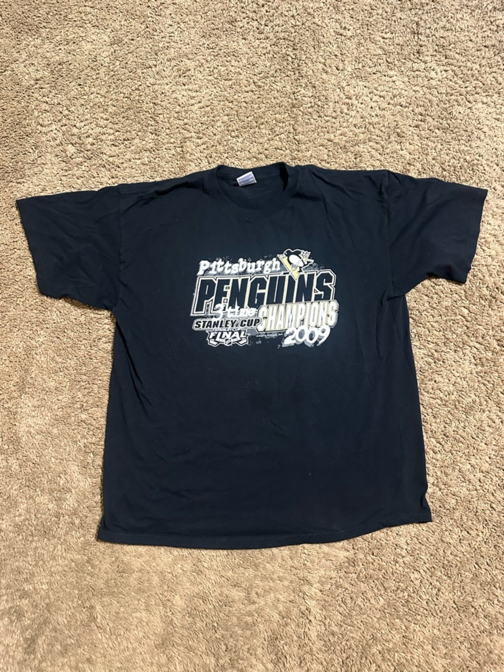 Vintage NHL Pittsburgh Penguins shirt 2009 size xl